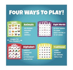Family Bingo Game Night Staple – Counting and Matching Skills