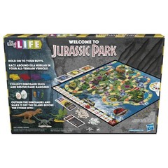 The Game of Life Jurassic Park Edition Family Board Game for Ages 8 and Up