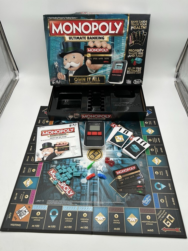 Monopoly Ultimate Banking Complete Unit Works Hasbro 2016 Electronic Finance