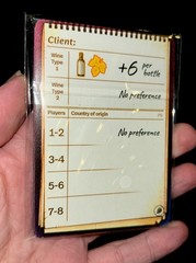Wine Cellar: More Clients Promo Cards Game Boy Geek Kickstarter 2025 New!