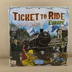 Ticket to Ride Europe Game Tunnels Ferries Train Stations Strategic New Sealed
