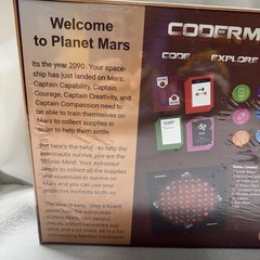 CoderMarz Coding Game for Space and AI Learners Ages 6+ STEM Explore Mars BS