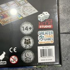 Homebrewers Dice Board Game Greater Than Games Dice Hate Me Studio NEW