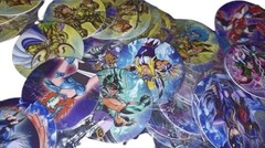 50 Saint Seiya Knights of the Zodiac Tazos Pogs Imported Sealed Collection Lot