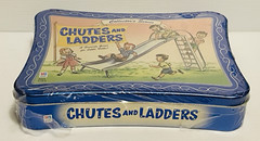 Classic Collector’s Series Chutes and Ladders Board Game 2003 Sealed in Tin Case