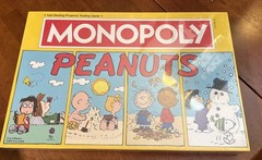 2023 NEW MONOPOLY PEANUTS BOARD GAME HASBRO CHARLIE BROWN SNOOPY & FRIENDS