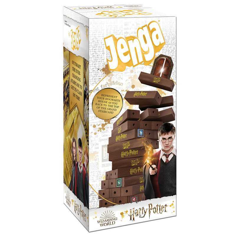 Harry Potter™ Edition JENGA® Age=6+ 1+ PLAYERS 5-15 MINUTES
