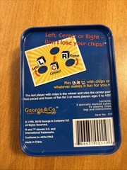LCR Left Center Right Dice Game by George and Company Complete