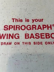 KENNER SPIROGRAPH #401 Blue Tray Box & Instructions Missing READ Vintage 1967