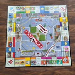 Monopoly The Simpsons Board Game 2001 Preowned Good Condition Missing 1 Card