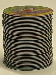 Vintage Set Of “40” LOONEY TUNES HOLOGRAPHIC TAZOS (POGS) /SABRITAS MEXICO 1994