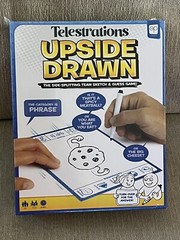 NEW Telestrations Upside Drawn 4-12 players sketch & guess game 12 years +