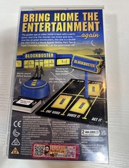 Blockbuster Video Party Board Game Card Decks Retro VHS Case Timer New open box