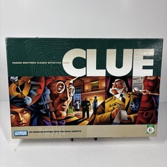Clue COMPLETE Parker Brothers 2005 Classic Detective Board Game Mystery