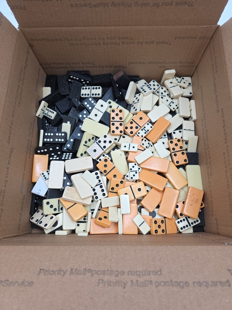 16 LB Domino Lot: Bulk Mixed Dominos Huge Wholesale Game Tile Collection #4