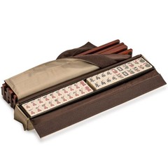 Yellow Mountain Imports Soft Case Set For American Mahjong Mojave Case Only