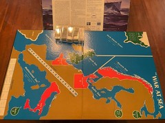 Avalon Hill Military Board Games Vintage Lot Of 3 War @ Sea, Mustang, Battle Of