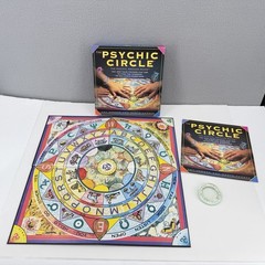 The Psychic Circle Board Game Magical Message Board COMPLETE Spiritual Ouija