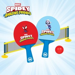 Spidey And His Amazing Friends Mini Tabletop Table Tennis Set