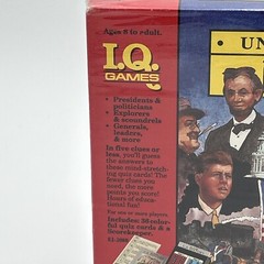 United States History I.Q. Games W/ Scorekeeper By Educational Insights Ages 8+