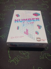 Number Drop Retro Roll & Write Game NEW