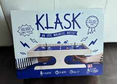 NEW Klask Tabletop Board Game Magnetic Foosball Hockey Battle Denmark Ages 8+