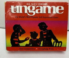 1983 The UNGAME Pocket Travel Size COMPLETE Set Vintage Board Game Self Express
