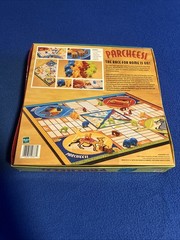 Parcheesi Board Game The Classic Game of India 2001 Milton Bradley Complete