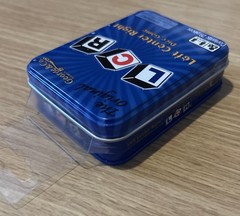 *SEALED* The Original LCR Left Center Right Dice Game Blue Tin George & Company