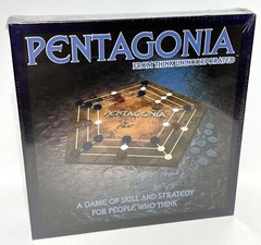 Pentagonia Strategy Board Game from Think Unincorporated 2000 NEW Sealed