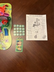 Vintage 1994 Parker Brothers Goofy Golf Machine Board Game COMPLETE
