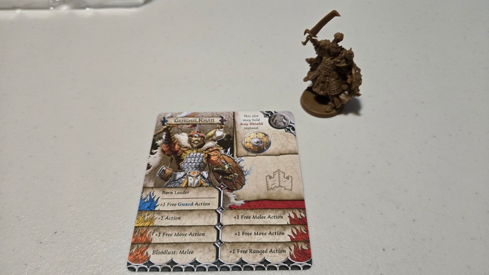 Zombicide White Death Frozen Fortress Genghis Khan