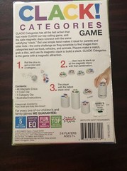 NEW Sealed Clack! Categories Board Game 2-8 players, Ages 7+ Amigos