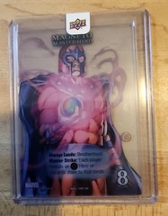 Marvel Legendary Promo Card LPC42 Magneto Acrylic Mastermind