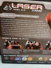 LASER KHET 2.0 Strategy Board Game w/ 3D Tower of Kadesh Expansion