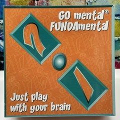 GO mental FUNDAmental Educational Question Game Ages 8+ Play With Your Brain NEW