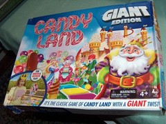 Spin Master Games Candy Land Giant Edition Board Game Ages 4+ 2-4 Players