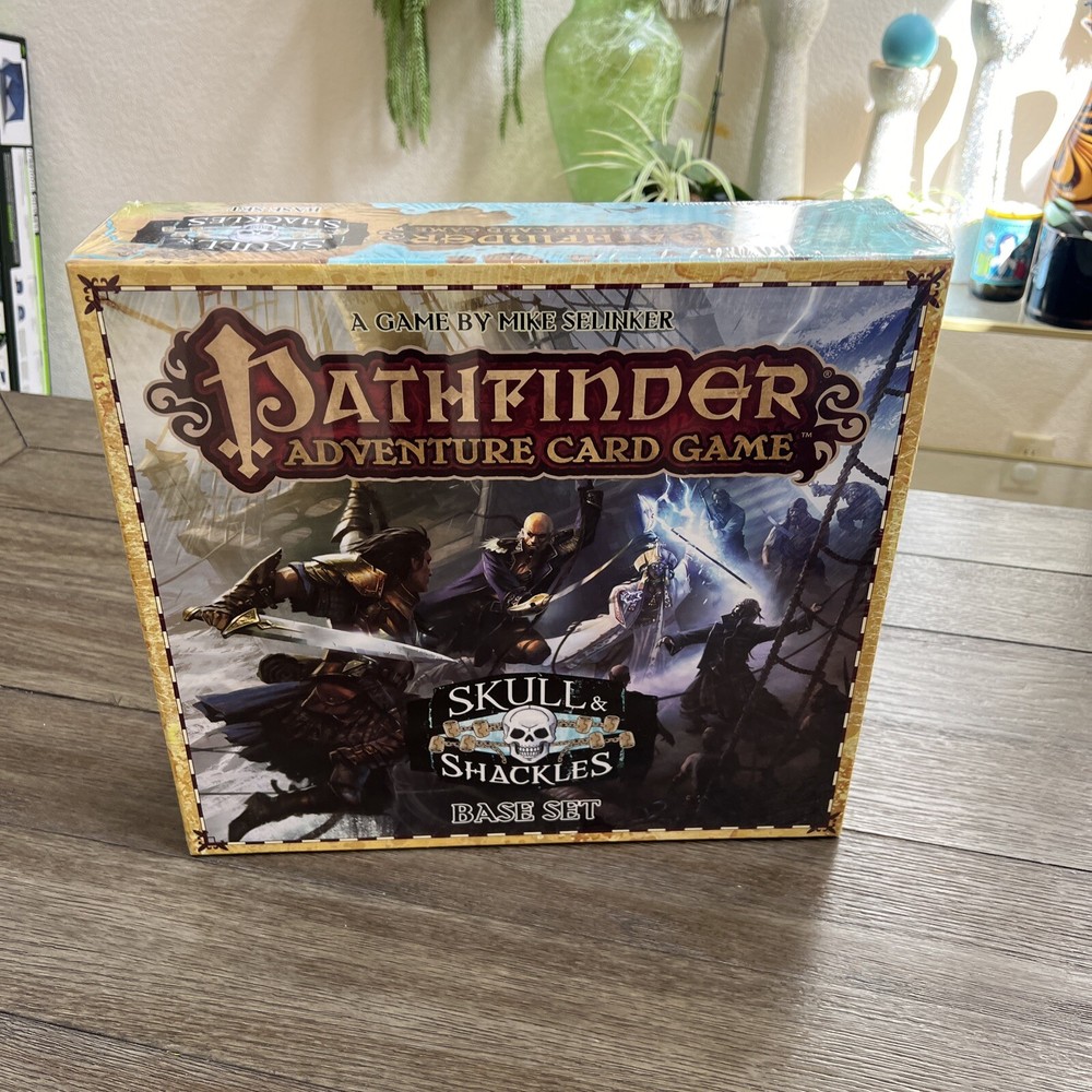 Pathfinder Skull and Shackles Base Set Adventure Card Game New Sealed