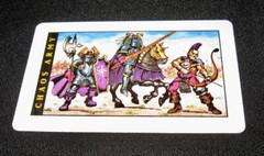 Battle Masters Board Game #4210 1992 ~ Replacement CHAOS ARMY CARD #6