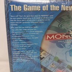 Parker Brothers Monopoly Board Game 2000 Millenium Edition Collector Tin SEALED!