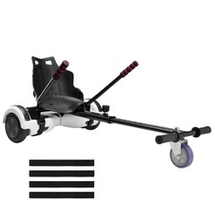 Universal Seat Hoverboard Converts Go Kart Attachment for Adults Kids Adjustable