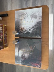 NEW IN BOX Brass Birmingham and Lancashire Board Game DELUXE Set + Iron Clay Set