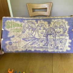 Rare Vintage Slime Monster Game 2387 Mattel 1977 Board Game Toy Read