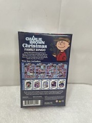 Charlie Brown Christmas Family Bingo Peanuts 2-18 player 8+ Years Family Fun