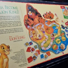 1993 Lion King Adventure Game by Milton Bradley 100% Complete* Good Condition