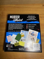Murder at The Motel Board Game By Hunt A Killer Mystery