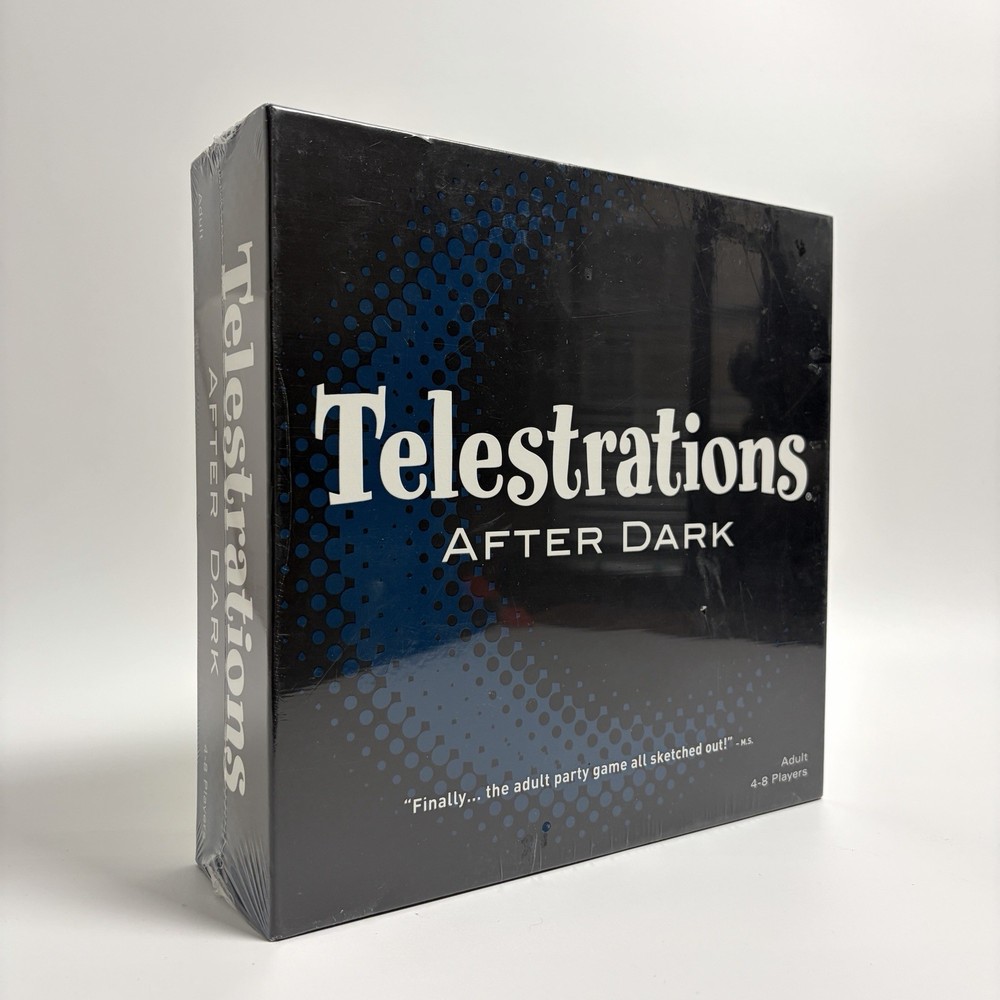 Telestrations After Dark Board Game Adult Party Game New Sealed