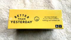 Better Than Yesterday Card Game 365 Daily Challenges…(Brand New)