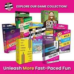 Fast-Paced Card Game for All Ages | Engaging Fun for Kids, Teens & Adults