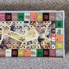 Reminiscing Board Game Nostalgia Theme Complete Dice Booklets 2 Players Ages 30+